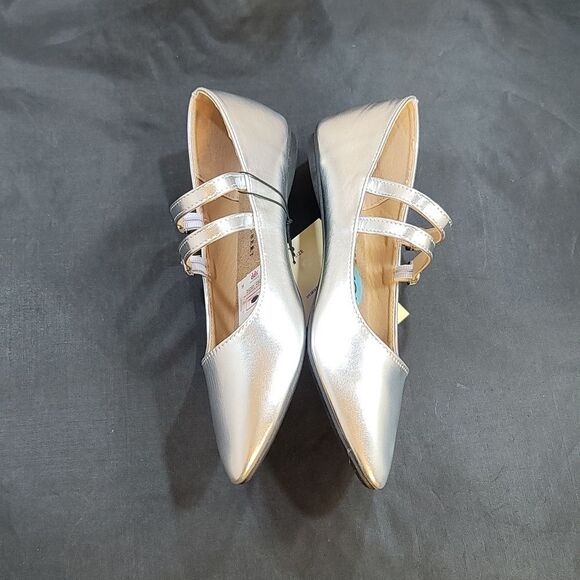 BRAND NEW CHARLES ALBERT DOUBLE ADJUSTABLE BUCKLE STRAP FLAT SHOE - Picture 10 of 15